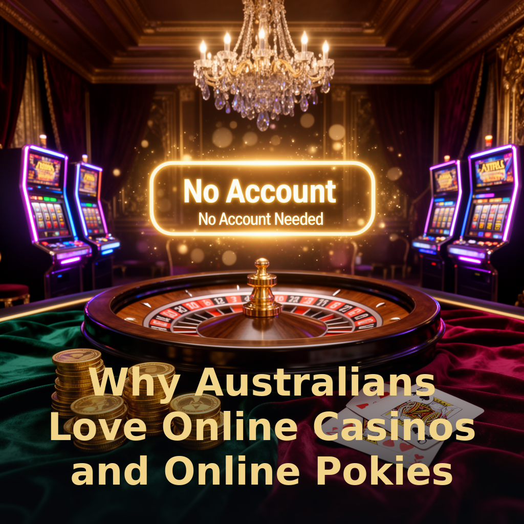 Why Australians Love Online Casinos and Online Pokies